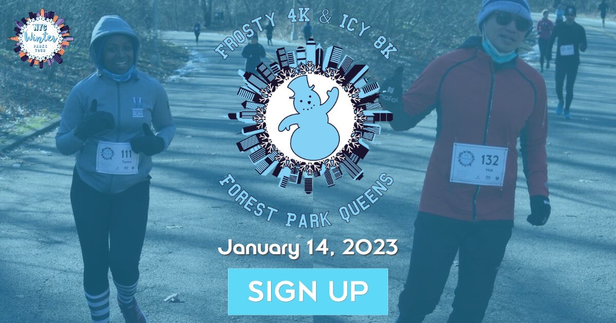 NSRF Frosty Forest Park 4K & Icy 8K: NYC Parks Winter Series #2 